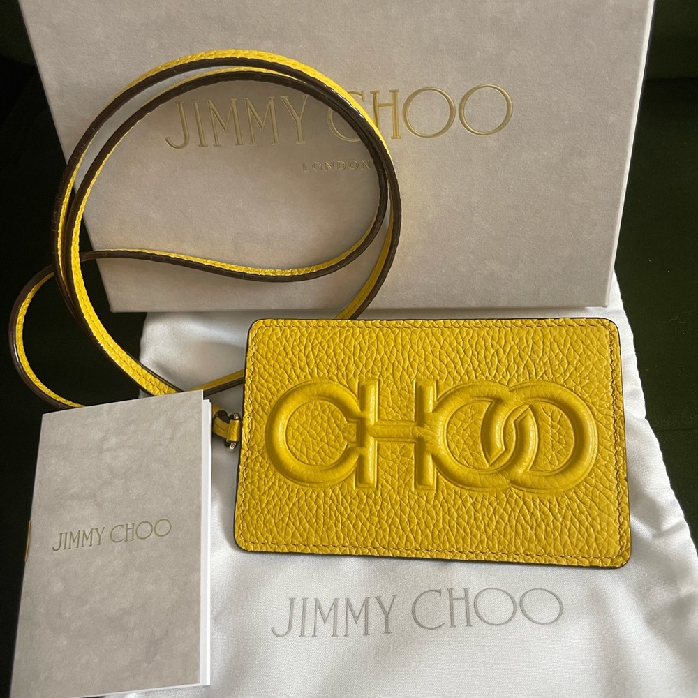 💌Jimmy Choo  cardholder with strap